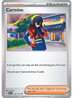 Carmine - 103/131 - Uncommon - PRE
