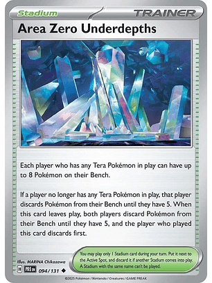 Area Zero Underdepths - 094/131 - Uncommon - PRE 