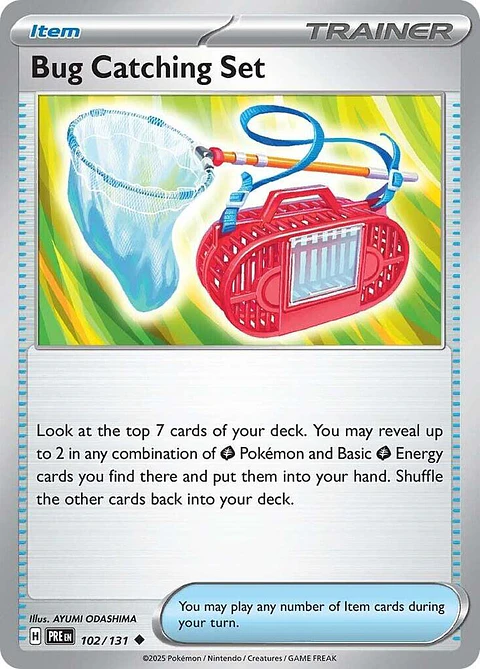 Bug Catching Set - 102/131 - Uncommon - PRE