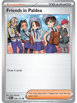 Friends in Paldea - 109/131 - Common - PRE 