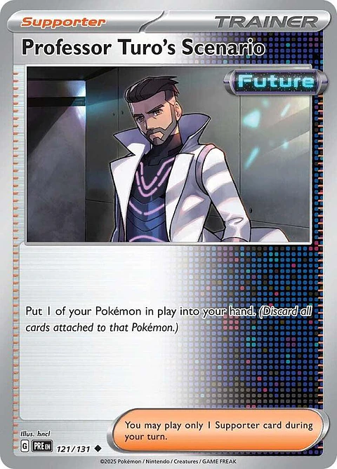 Professor Turo's Scenario - 121/131 - Uncommon - PRE 