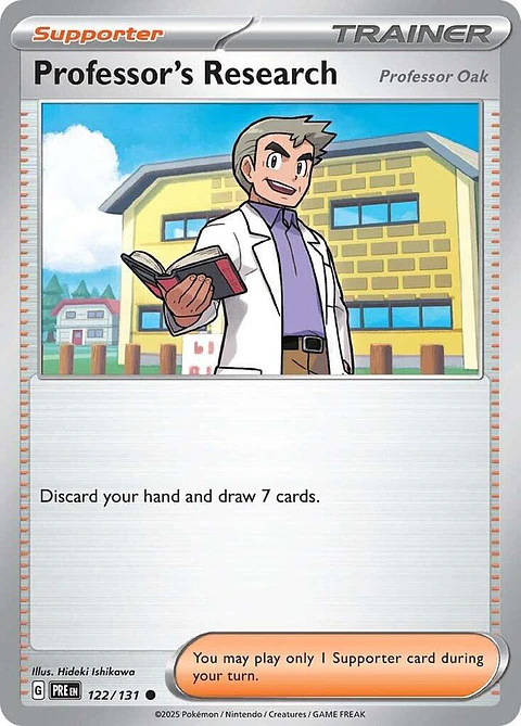 Professor's Research (Professor Oak) - 122/131 - Common - PRE 