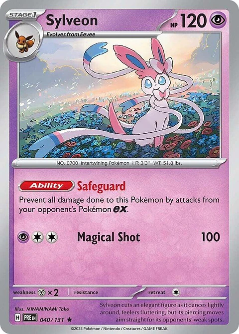 Sylveon - 040/131 - Holo Rare - PRE 