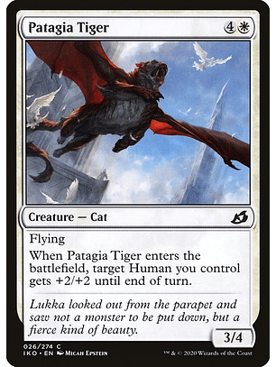 Patagia tiger - IKO - C 