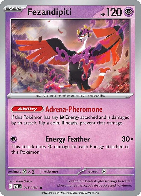 Fezandipiti - 045/131 - Holo Rare - PRE