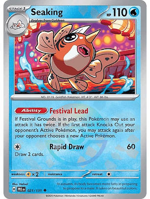 Seaking - 021/131 - Uncommon - PRE 