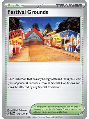 Festival Grounds - 108/131 - Uncommon - PRE 