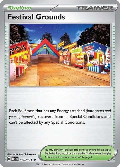 Festival Grounds - 108/131 - Uncommon - PRE 