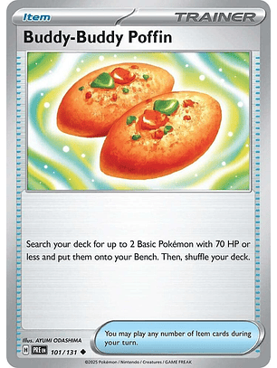 Buddy-Buddy Poffin - 101/131 - Uncommon - PRE 