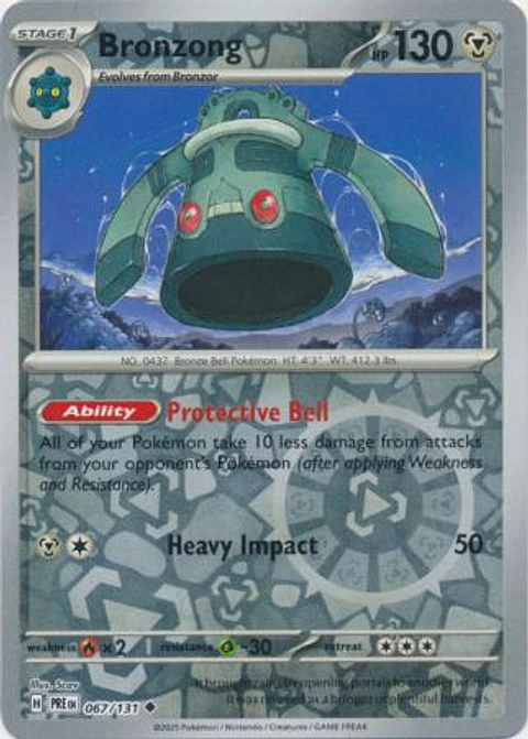 Bronzong - 067/131 - Uncommon - PRE 