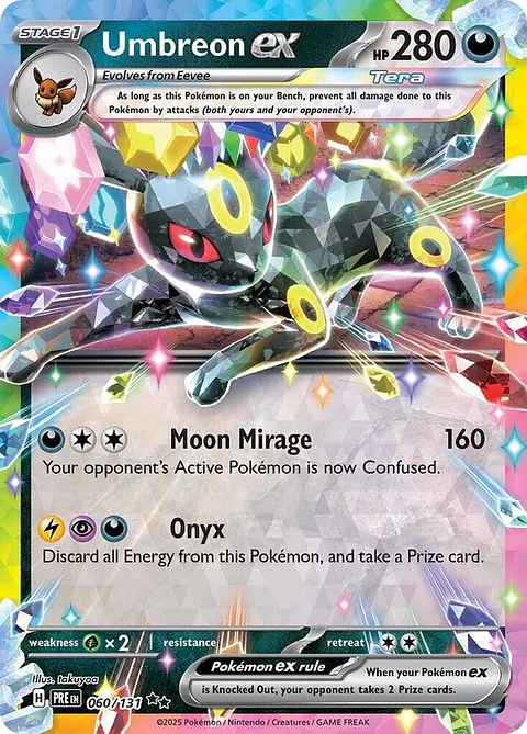 Umbreon ex - 060/131 - Double Rare - PRE 