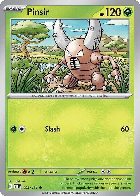 Pinsir - 003/131 - Common - PRE 