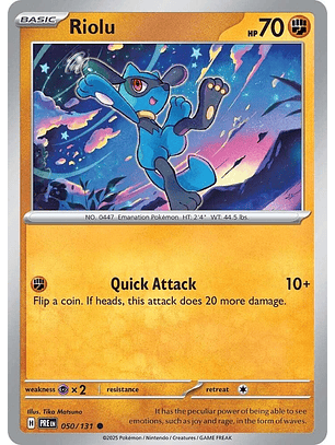 Riolu - 050/131 - Common - PRE 
