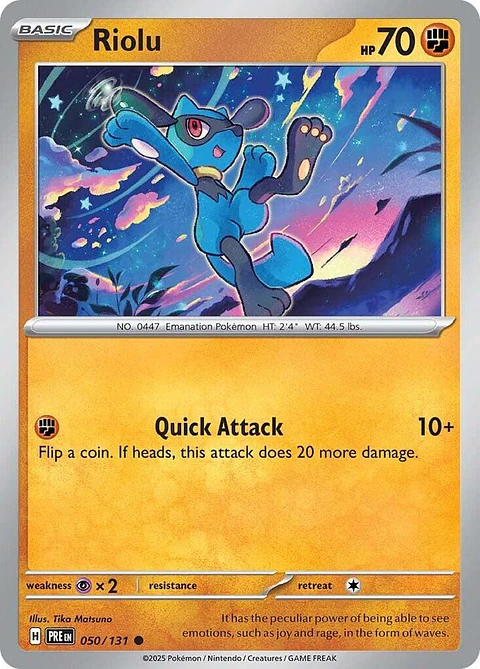 Riolu - 050/131 - Common - PRE 