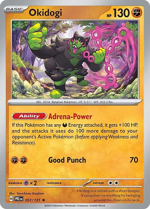 Okidogi - 057/131 - Holo Rare - PRE 