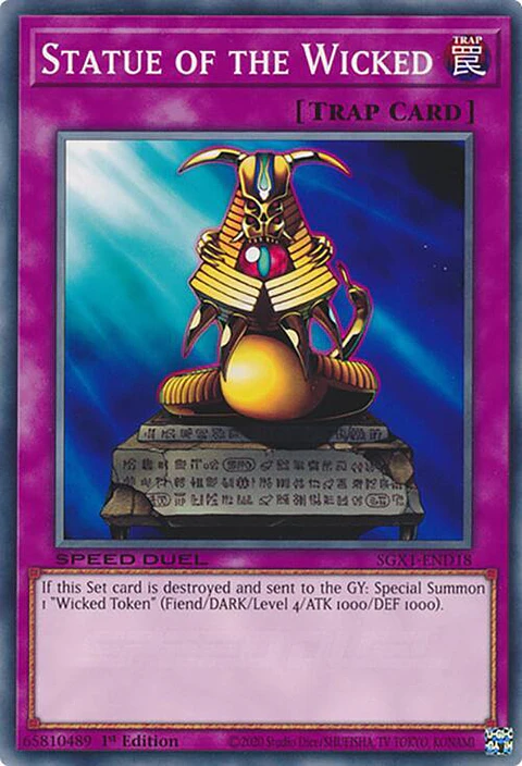 Statue of the Wicked - SGX1-END18 - Common