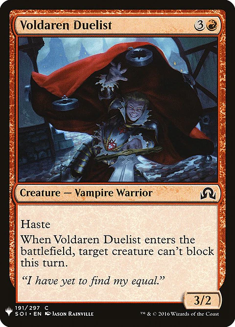 Voldaren duelist - SOI - C