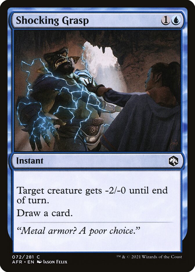 Shocking grasp - AFR - C 1