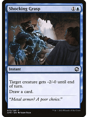 Shocking grasp - AFR - C