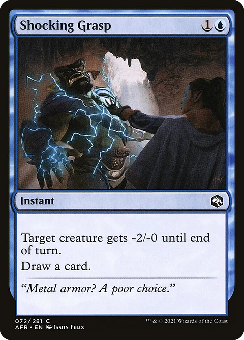 Shocking grasp - AFR - C