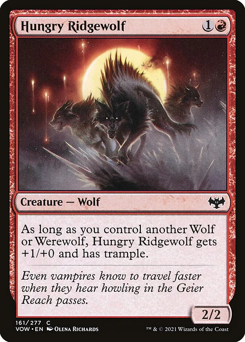 Hungry ridgewolf - VOW - C