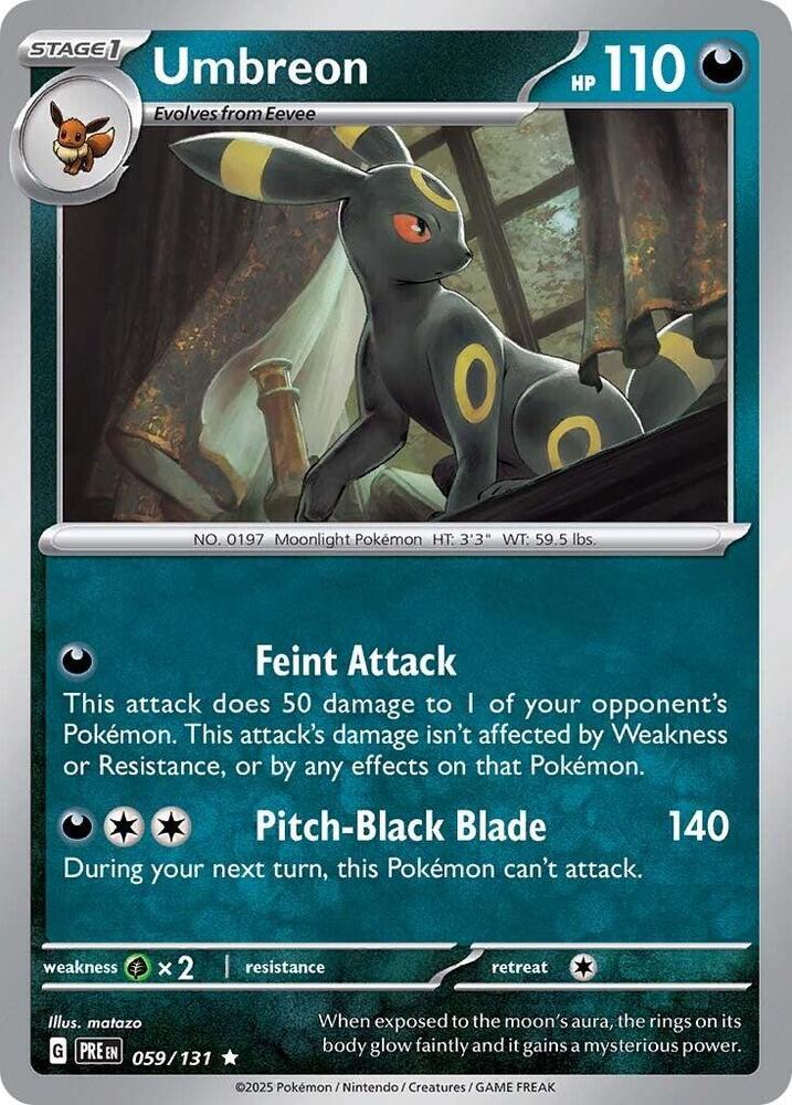 Umbreon - 059/131 - Holo Rare - PRE  1
