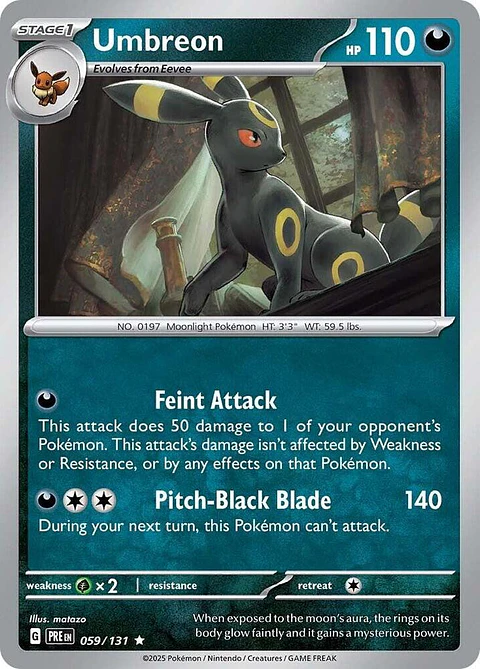 Umbreon - 059/131 - Holo Rare - PRE 