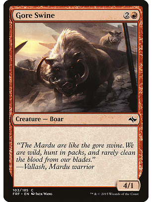 Gore swine - FRF - C