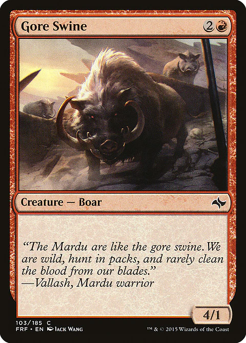 Gore swine - FRF - C