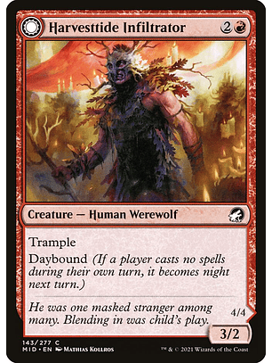 Harvesttide infiltrator - MID - C