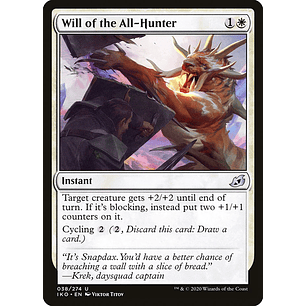 Will of the all-hunter - IKO - U