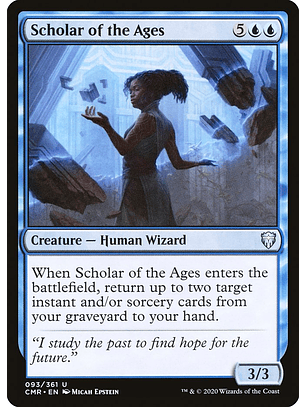 Scholar of the ages - CMR - U