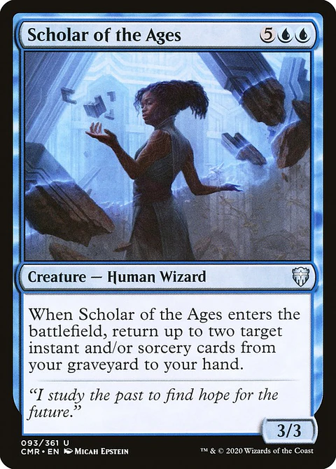 Scholar of the ages - CMR - U