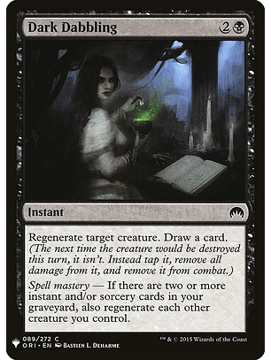 Dark dabbling - ORI - C