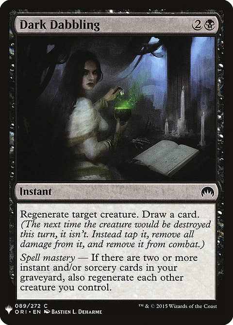 Dark dabbling - ORI - C
