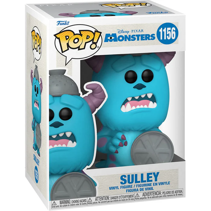 Funko Pop Disney: Monsters Inc 20 Aniversario - Sulley con tapa 1