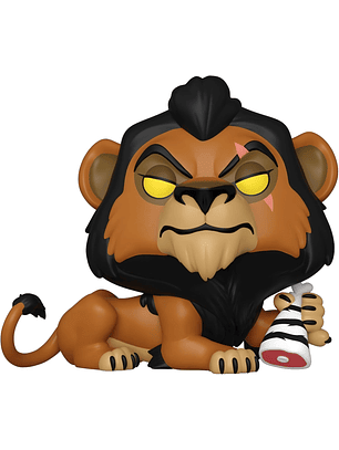 Funko Pop Disney: Villanos - Scar con carne Specialty Series 