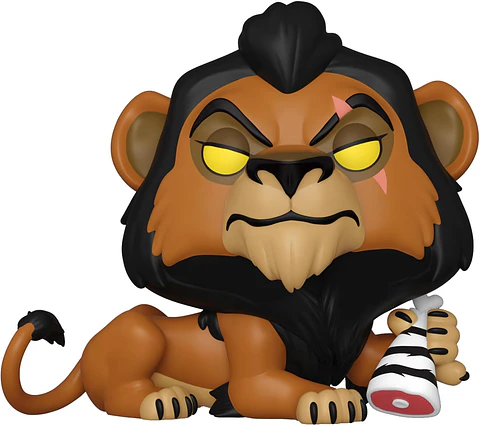 Funko Pop Disney: Villanos - Scar con carne Specialty Series 