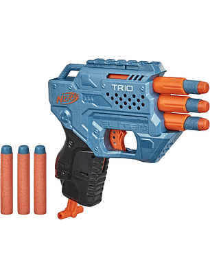 Nerf Elite 2.0: Trio Td 3 Lanzador De Dardos 