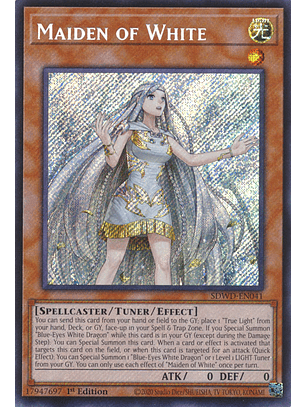 Maiden of White - SDWD-EN041 - Secret Rare
