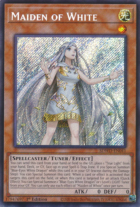 Maiden of White - SDWD-EN041 - Secret Rare