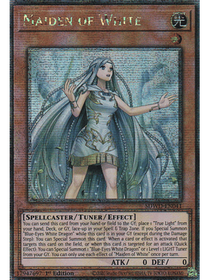 Maiden of White - SDWD-EN041 - Quarter Century Secret Rare