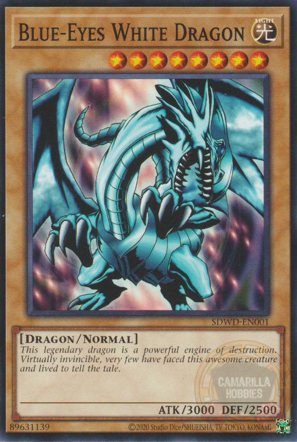 Blue-Eyes White Dragon - SDWD-EN001 - Common 1