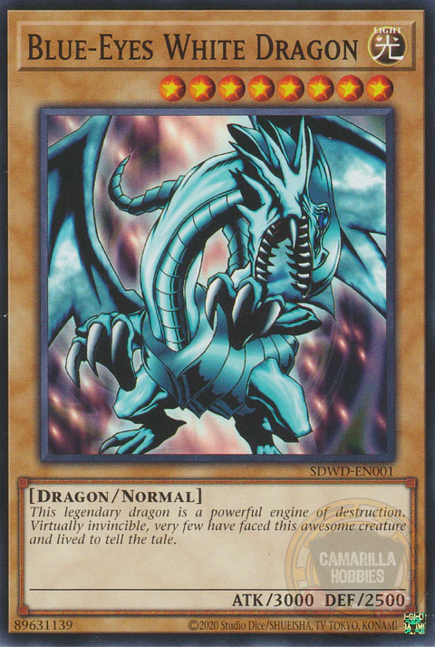 Blue-Eyes White Dragon - SDWD-EN001 - Common