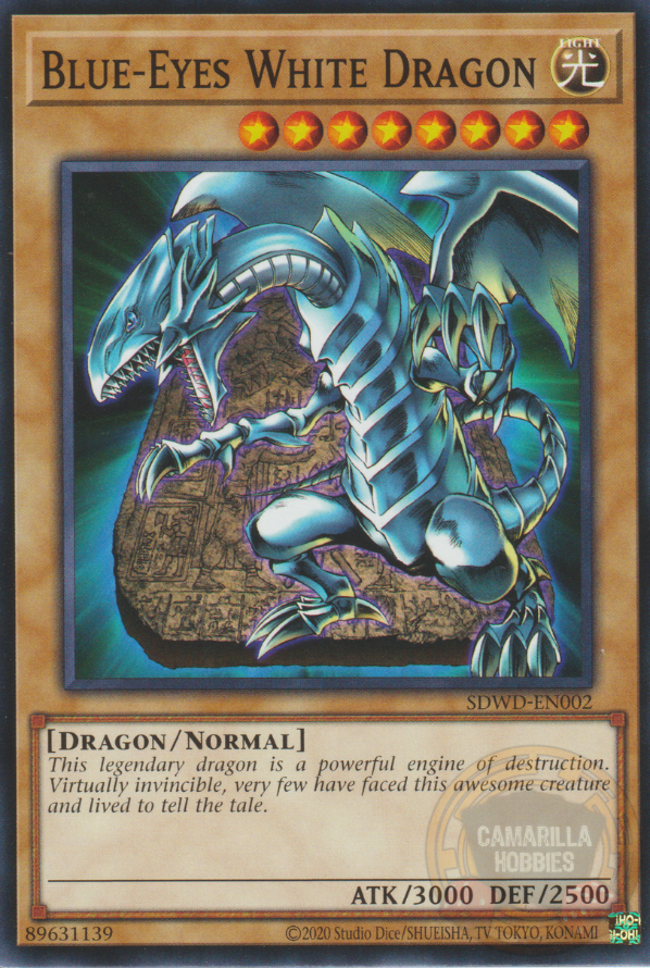 Blue-Eyes White Dragon - SDWD-EN002 - Common 1