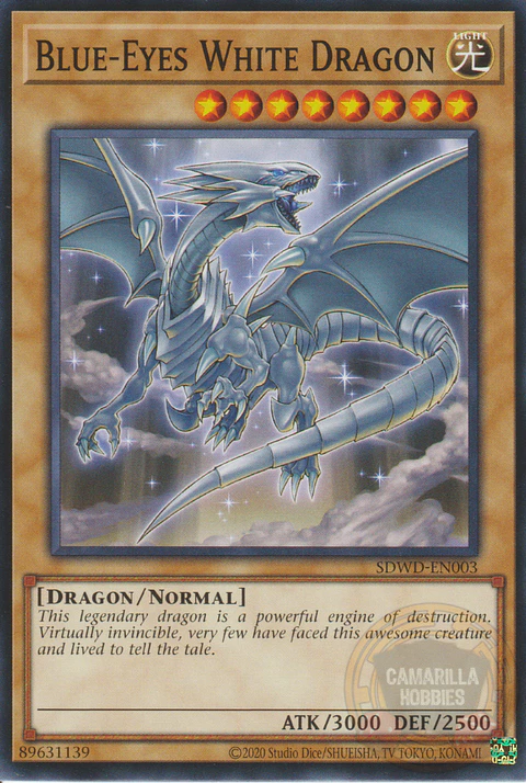 Blue-Eyes White Dragon - SDWD-EN003 - Common