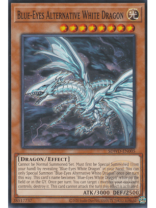 Blue-Eyes Alternative White Dragon - SDWD-EN005 - Common 