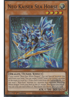 Neo Kaiser Sea Horse - SDWD-EN004 - Super Rare 