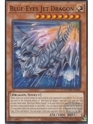 Blue-Eyes Jet Dragon - SDWD-EN006 - Common 