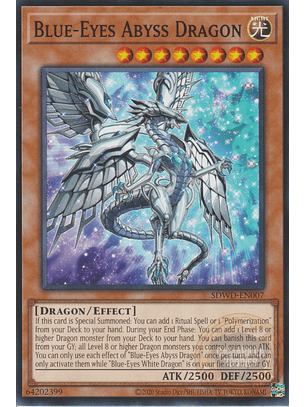 Blue-Eyes Abyss Dragon - SDWD-EN007 - Common 